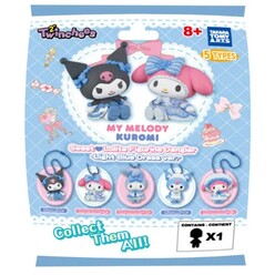 Twinchees My Melody ve Kuromi Mavi Elbiseli 806483 - Thumbnail