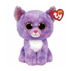Ty Pelush - Ty Cassidy Lavanta Renkli Kedi 15cm TY36248
