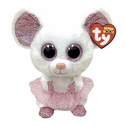 Ty Nina Beanie Boo Balerin Beyaz Fare 150079TY36365 - Thumbnail