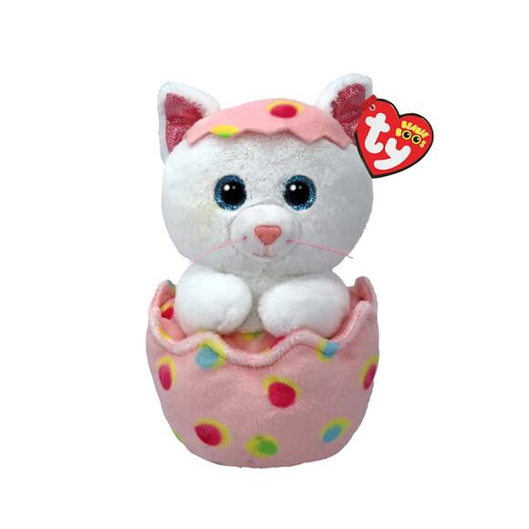 TY Pelush 15 Cm Giggles - Yumurtadaki Kedi TY37369