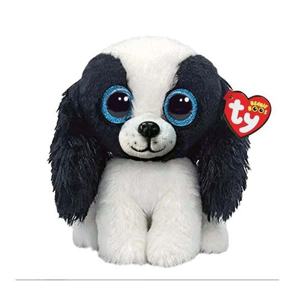 TY Pelush 15 Cm Sissy - Siyah Beyaz Köpek TY36570