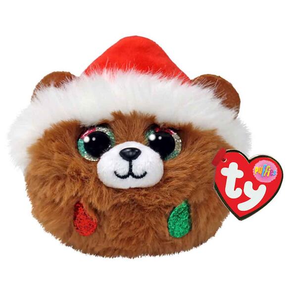 Ty Pelush Bear - Brown Ball Puf TY42546