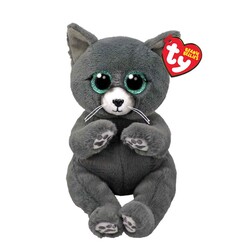 Ty Pelush Binx Cat Blue Russian Belly Reg TY41501 - Thumbnail