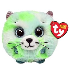 Ty Pelush - Ty Pelush Cat - Cat Green Ball Puf TY42537