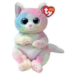 Ty Pelush Cat Rainbow Belly Reg TY41291 - Thumbnail