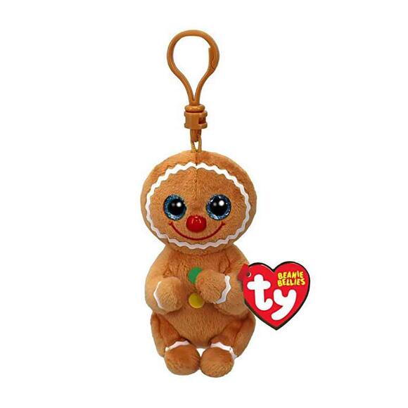 Ty Pelush Cookie Gingerbread Clip TY43118