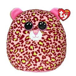 Ty Pelush - Ty Pelush Lainey Leopard Pink Squish TY39299