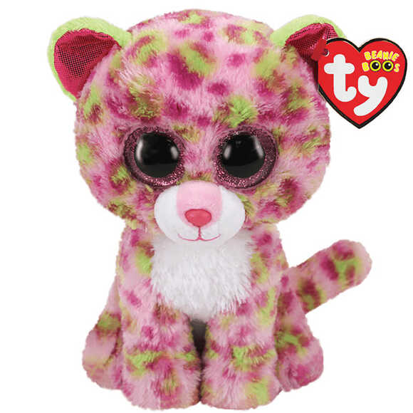 Ty Pelush Lainey Leopark Pink Reg TY36312