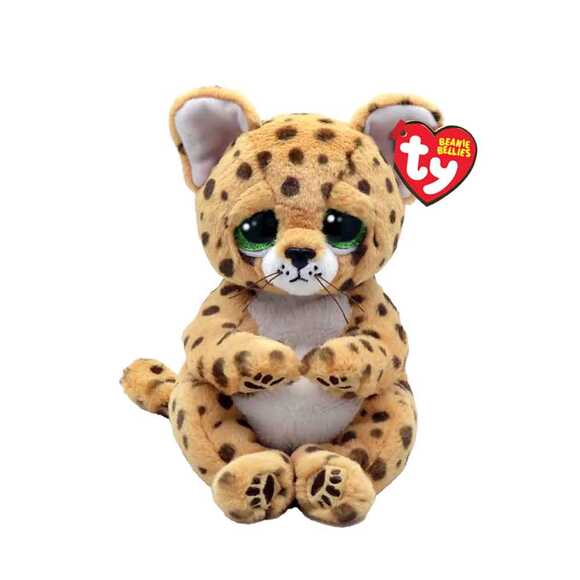 Ty Pelush Lloyd Leopard Belly Med TY43201