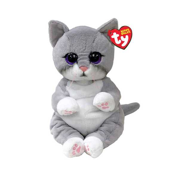 Ty Pelush Morgan Cat Gray Belly Med TY43203