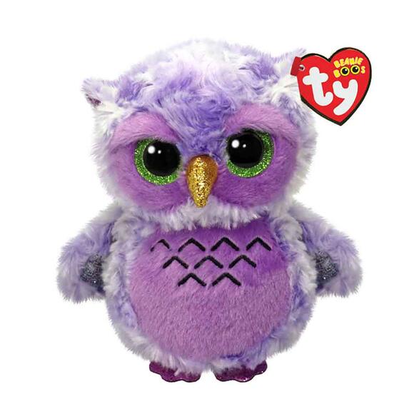 Ty Pelush Owlivia Owl Purple Reg TY37364