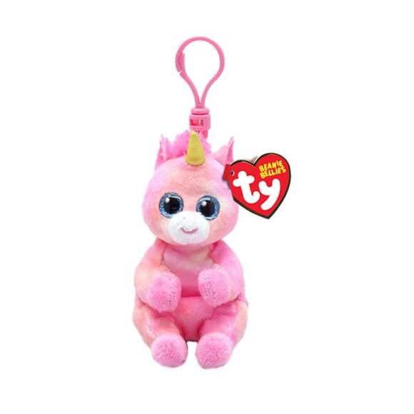 Ty Pelush Skylar - Unicorn Pink Belly Anahtarlık TY43102