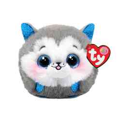 Ty Pelush Slush - Husky Gray Ball Puf TY42539 - Thumbnail
