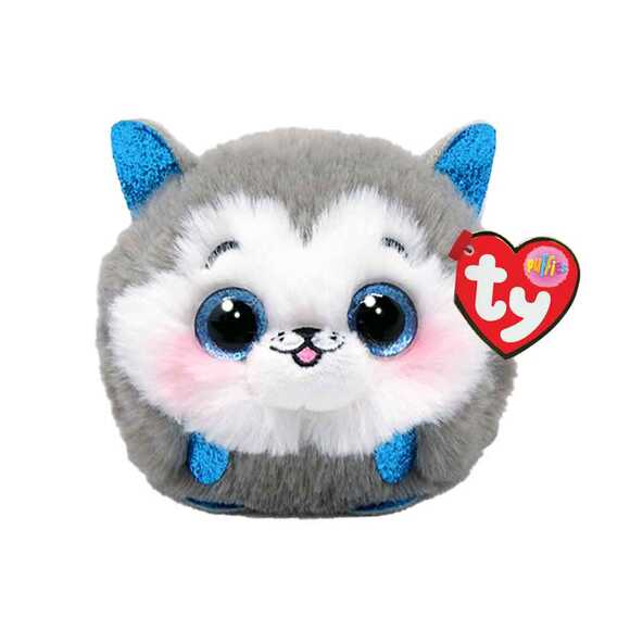 Ty Pelush Slush - Husky Gray Ball Puf TY42539