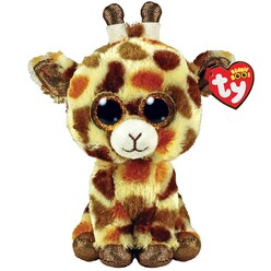 Ty Pelush Stilts Giraffe Tan Reg TY36394 - Thumbnail
