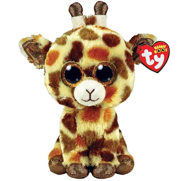 Ty Pelush Stilts Giraffe Tan Reg TY36394