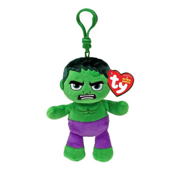 Ty Pelush TY34006 Hulk Floopy Clip
