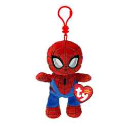 Ty Pelush TY34010 Spider Man Floopy Clip - Thumbnail