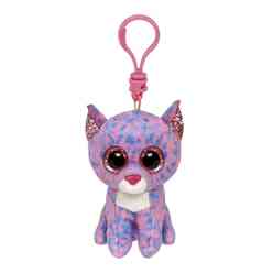 Ty Pelush TY35244 Cassidy Cat Lavender Clip - Thumbnail