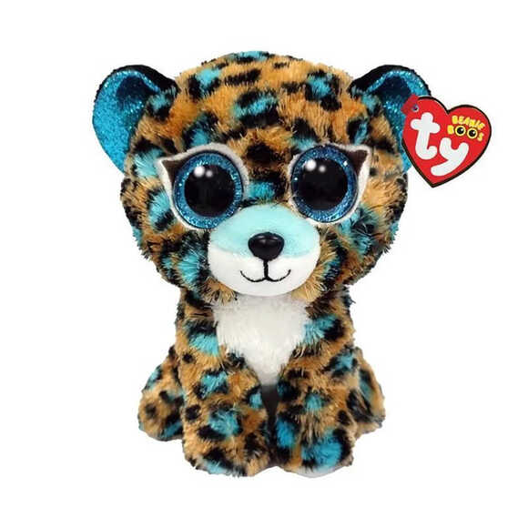 Ty Pelush TY36691 Leopard - Blue Reg