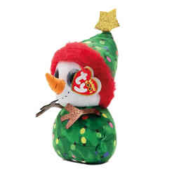 Ty Pelush TY37317 Snowman Tree - Green Reg - Thumbnail