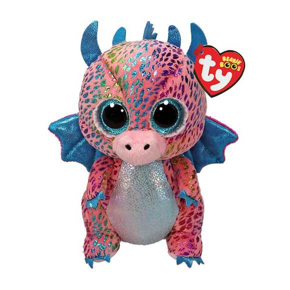 Ty Pelush TY37346 Flint Dragon Multi Reg