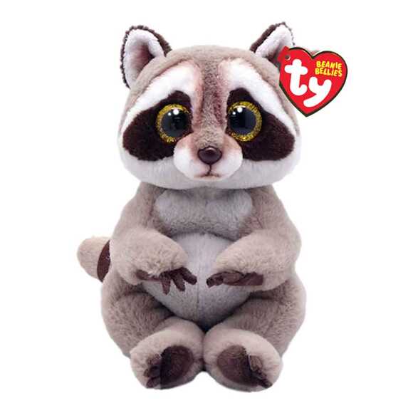 Ty Pelush TY41284 Petey Raccoon Belly Reg