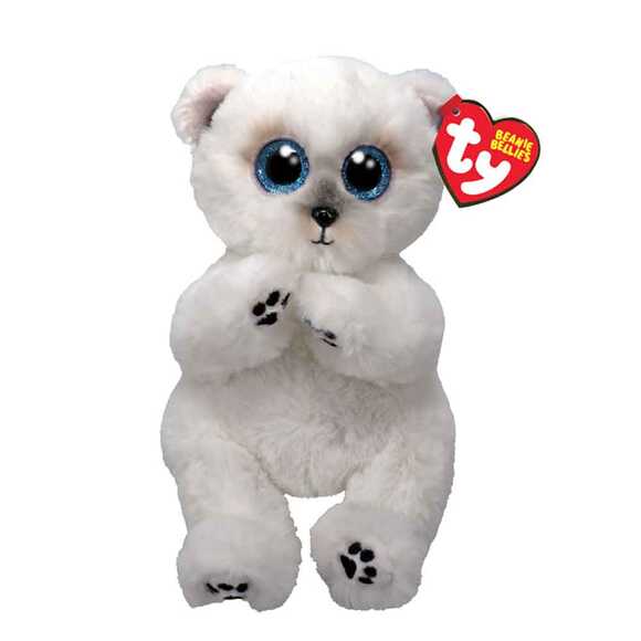 Ty Pelush TY41500 Wuzzy Bear White Belly Reg
