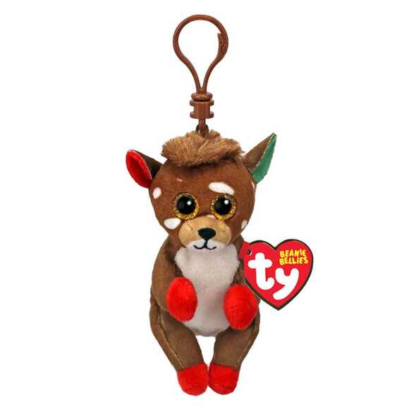 Ty Pelush TY43119 Juno Reindeer Brown Clip