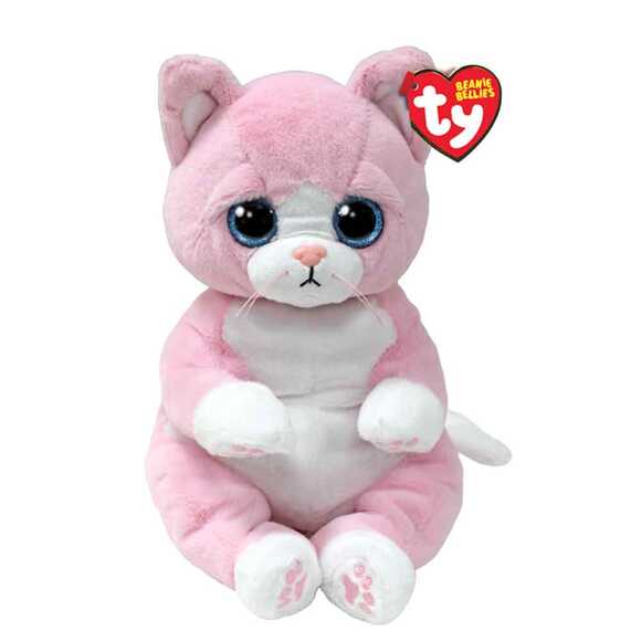 Ty Pelush TY43207 Lilibelle Cat Pink Med