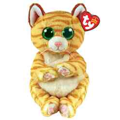 Ty Pelush TY43208 Mango Cat Yellow Belly Med - Thumbnail