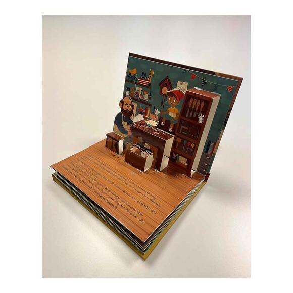 Uçan Fil  Pinokyo - Pop Up 3D