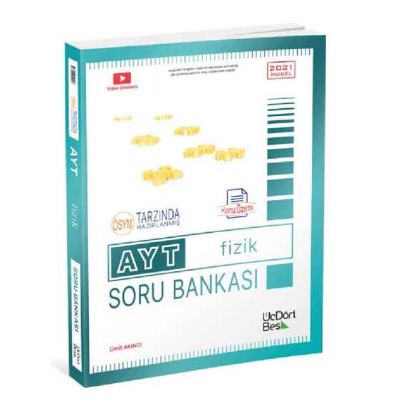 Üçdörtbeş AYT Fizik Soru Bankası