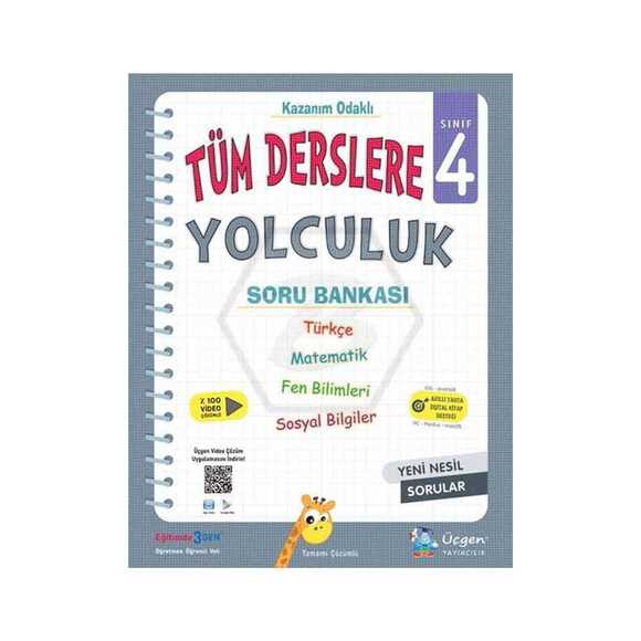 Üçgen 4. Sınıf Tüm Derslere Yolculuk Soru Bankası
