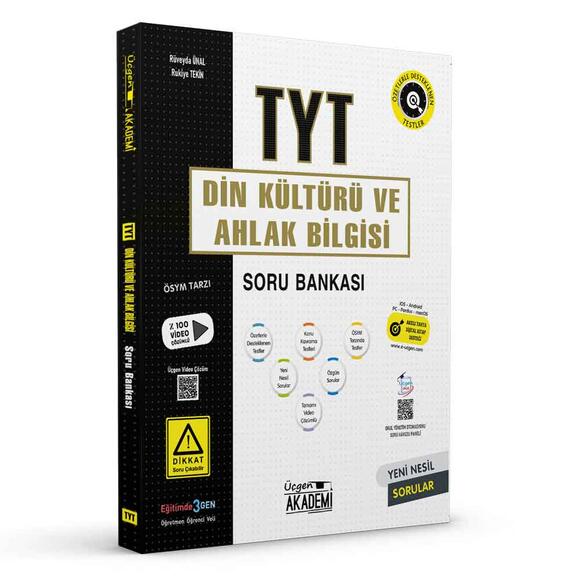 Üçgen Akademi TYT Din Kültürü ve Ahlak Bilgisi Soru Bankası