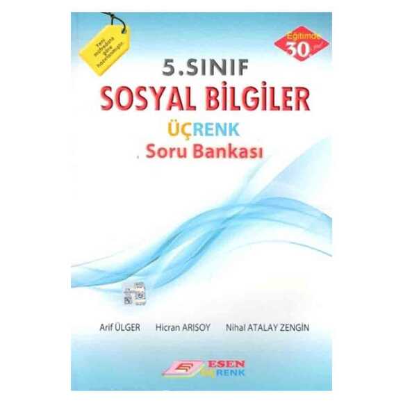 Üçrenk 5. Sınıf Sosyal Bilimler Soru Bankası 2019