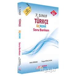 Üçrenk 7. Sınıf Türkçe Soru Bankası 2019 - Thumbnail