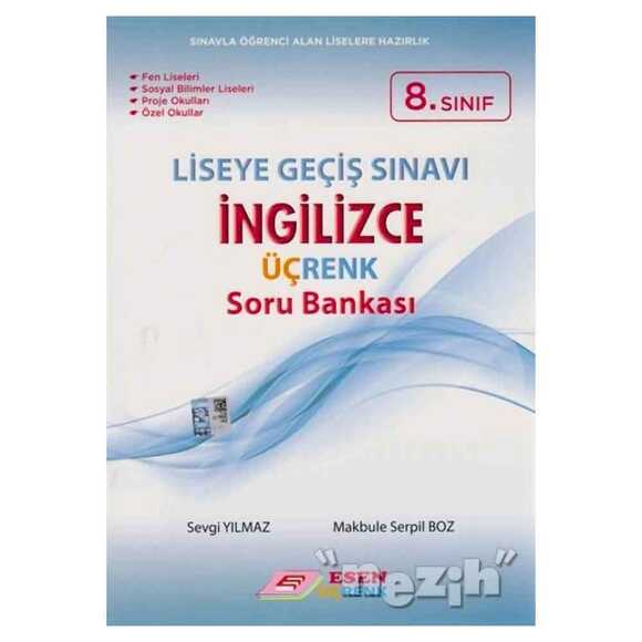 Üçrenk 8. Sınıf LGS İngilizce Soru Bankası 2019