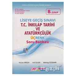 Üçrenk 8. Sınıf LGS İnkilap Tarihi Ve Atatürkçülük Soru Bankası 2019 - Thumbnail