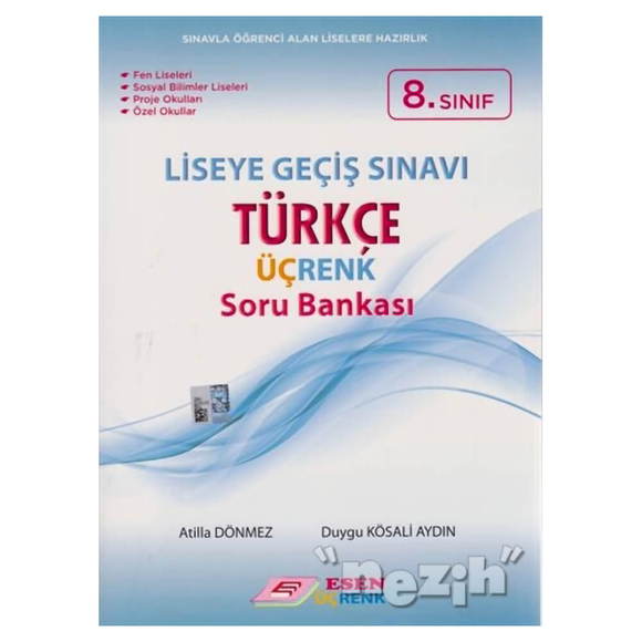 Üçrenk 8. Sınıf LGS Türkçe Soru Bankası 2019