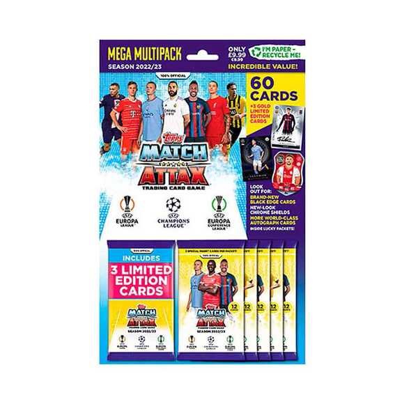 UEFA Şampiyonlar Ligi 22/23 Match Attax Ekonomik Multipaket