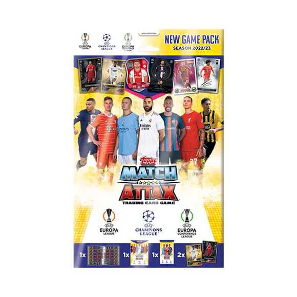 UEFA Şampiyonlar Ligi 22/23 Match Attax Oyun Paketi