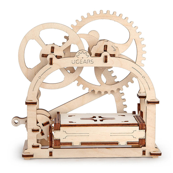 Ugears 3D Ahşap Puzzle Mekanik Kutu 70001