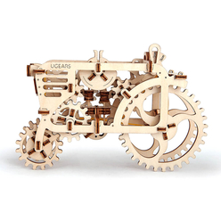Ugears - Ugears 3D Ahşap Puzzle Traktör 70003