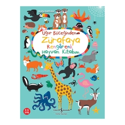 Uğur Böceğinden Zürafaya Rengarenk Hayvan Kitabım - Thumbnail