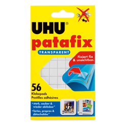 Uhu Patafix Hamur Yapıştırıcı Şeffaf 48815 - Thumbnail