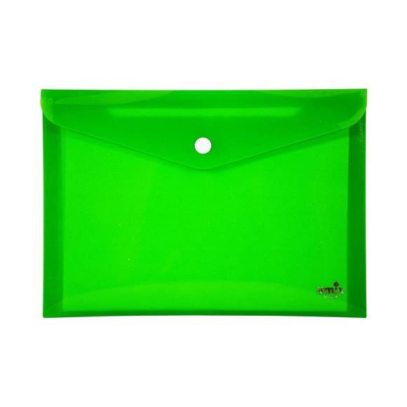 Umix Çıtçıtlı Dosya Yeşil A6 Neon U1124