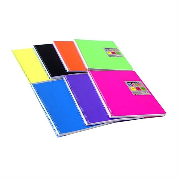 Umur Mynote Flex Neon Defter A4 80 Yp. Çizgili Mfxne-A480-Ç