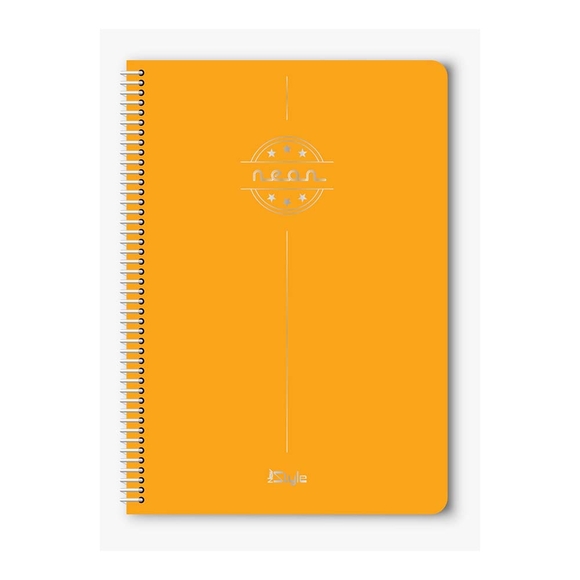 Umut Newstyle Platinum A4 Spiralli Pp Kapak 120Yp. Çizgili