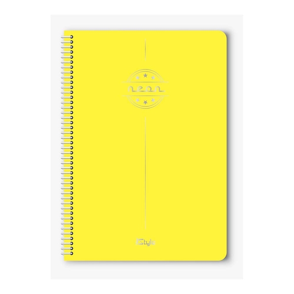 Umut Newstyle Platinum A4 Spiralli Pp Kapak 120Yp. Çizgili